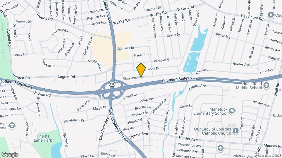 60 Kime Ave, Unit 2D Map and Location Details