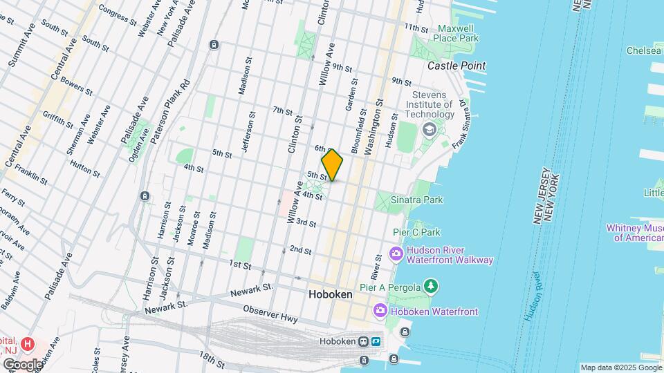 419 Garden St Mapa y Detalles de la Ubicación