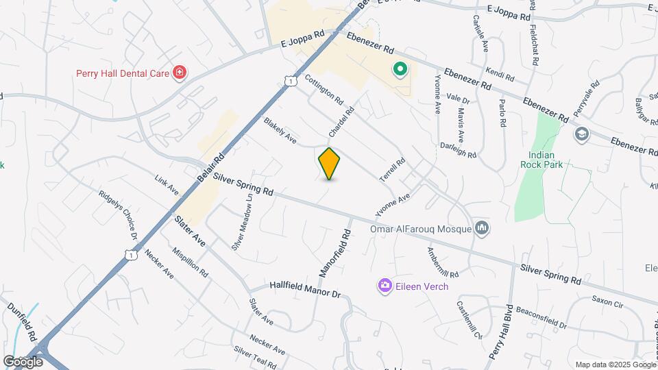 4312 Silver Spring Rd Map and Location Details