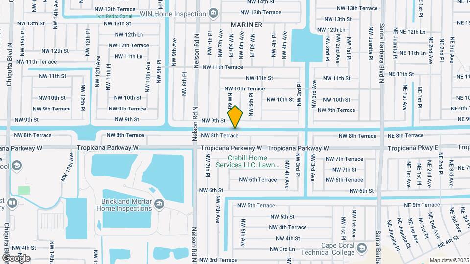 607 NW 8th Terrace Map and Location Details
