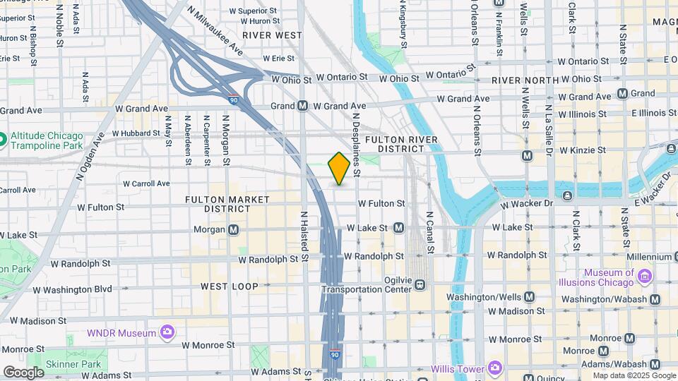 681 W Wayman St Map and Location Details