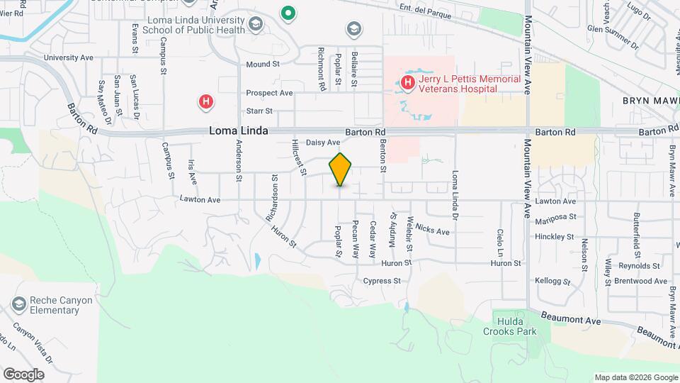 Cajon Palms Apartments Map and Location Details