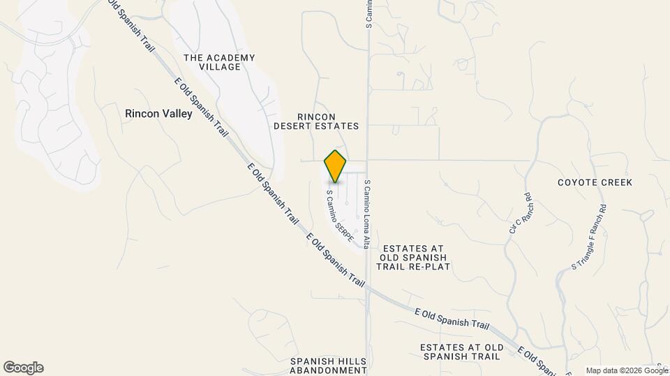 8187 S Camino SERPE Map and Location Details