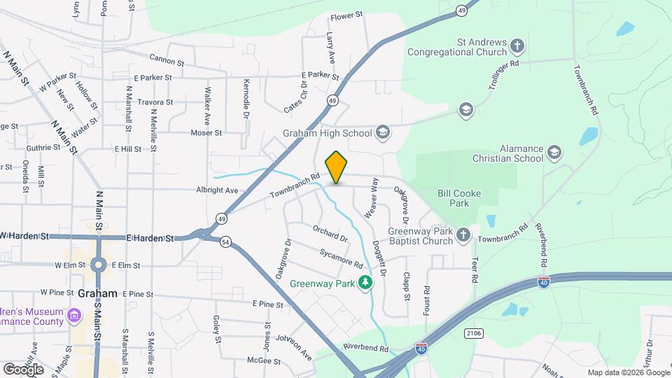 623 Oakgrove Dr Map and Location Details