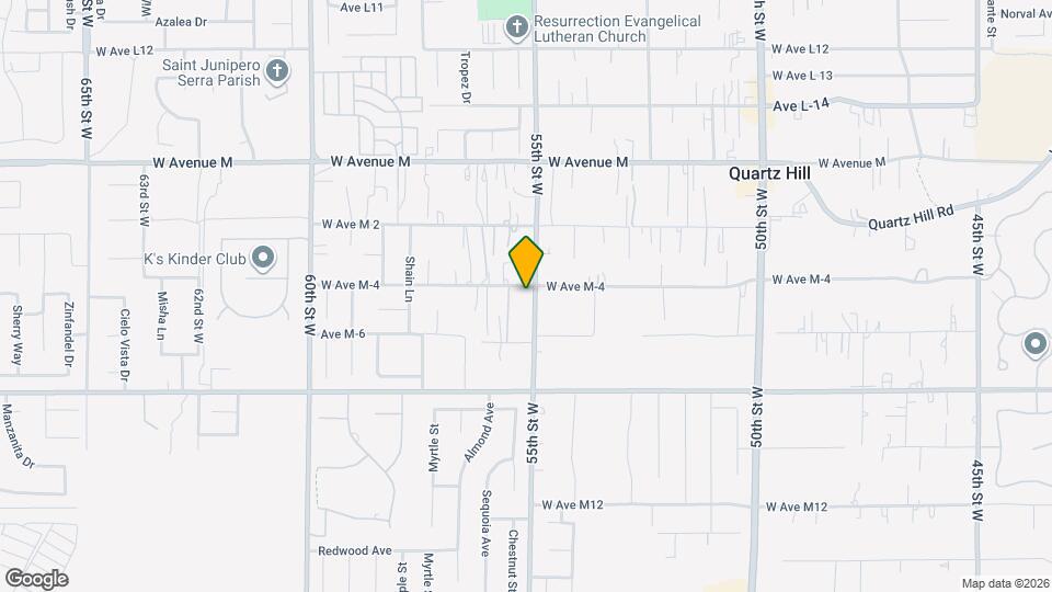 41741 55th St W Map and Location Details