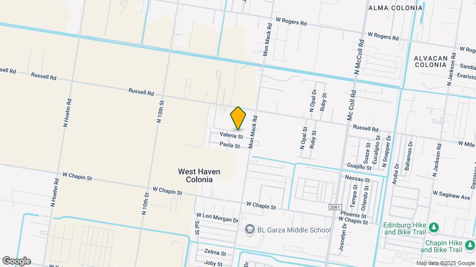 3707 Valeria St-Unit -1 Mapa y Detalles de la Ubicación