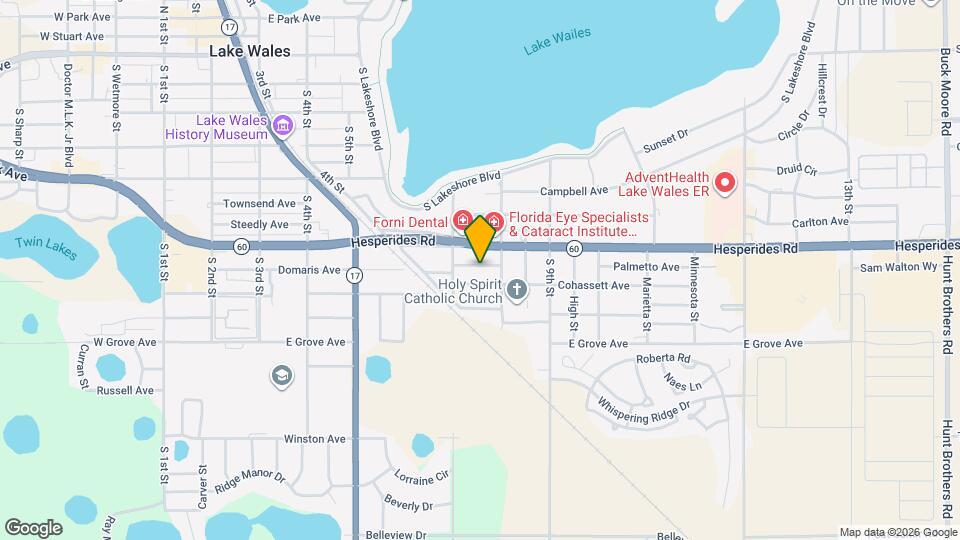 724 Euclid Ave Map and Location Details