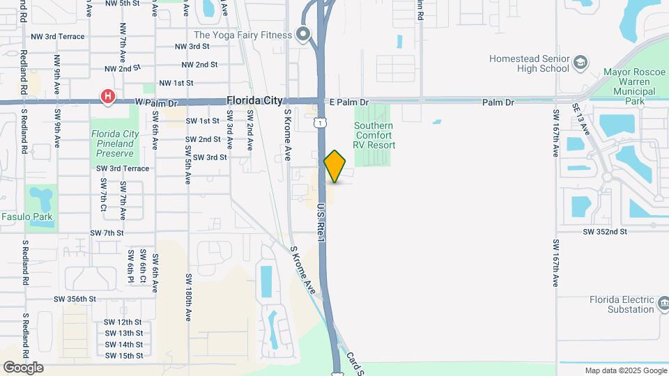 421 SE 1st Ave Map and Location Details