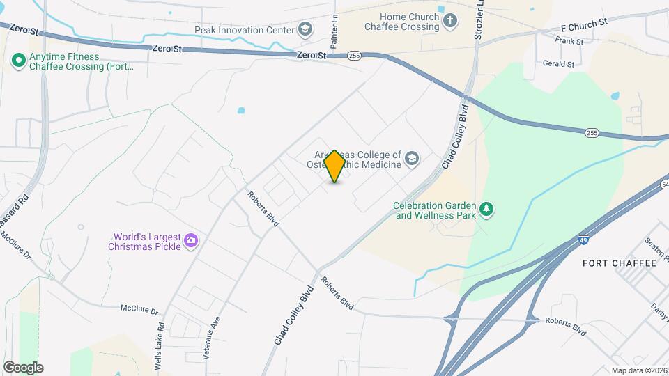 6801 Veterans Ave Map and Location Details