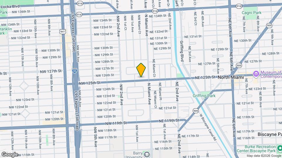 55 NW 125th St Map and Location Details