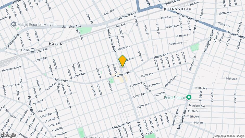 109-33 Francis Lewis Blvd Map and Location Details