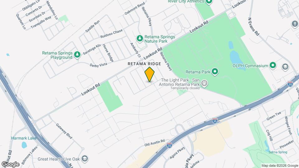 15803 Borwick Ln Map and Location Details