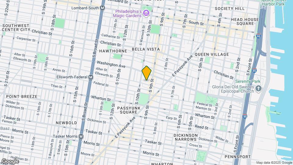 917 Ellsworth St, Unit 2 Map and Location Details