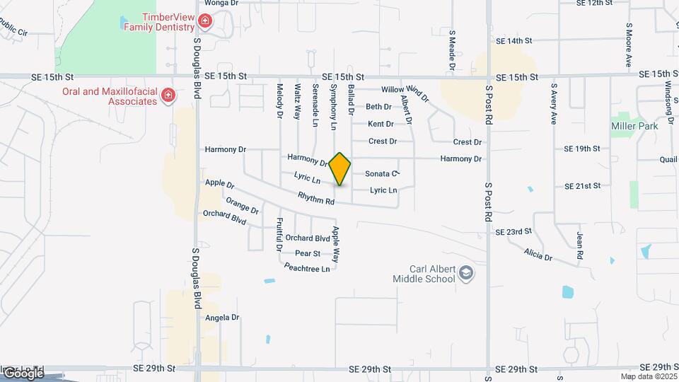 1932 Symphony Ln Map and Location Details