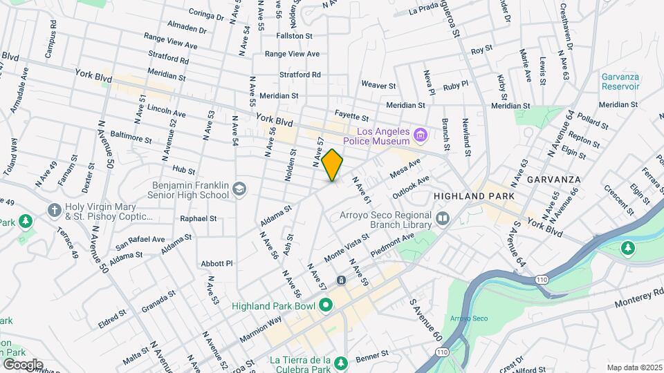 5726 Aldama St Mapa y Detalles de la Ubicación