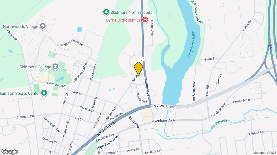 388 Maple Ave Map and Location Details