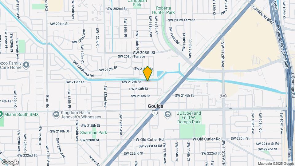 11800 SW 212th St Map and Location Details