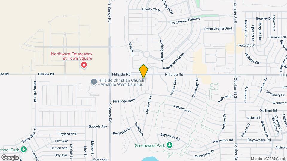 6004 Brianna Drive Map and Location Details