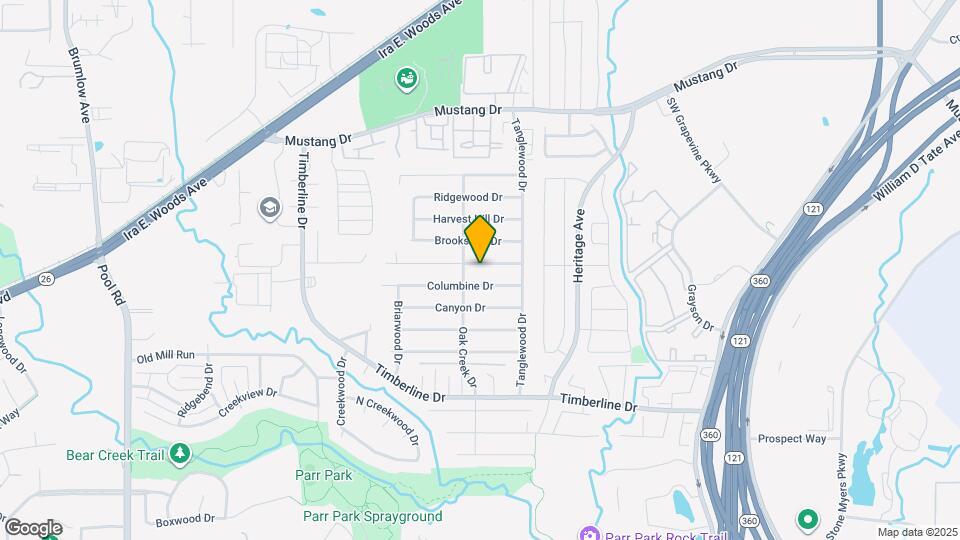 2841 Southridge Dr Map and Location Details