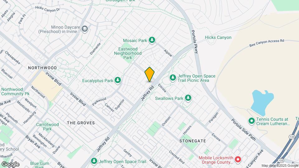 58 Tollson Map and Location Details