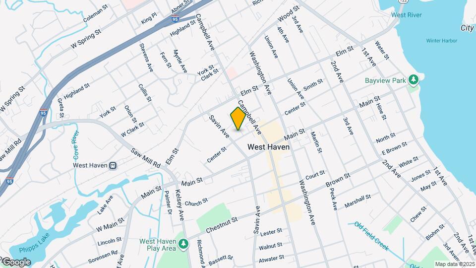 327 Center St Map and Location Details