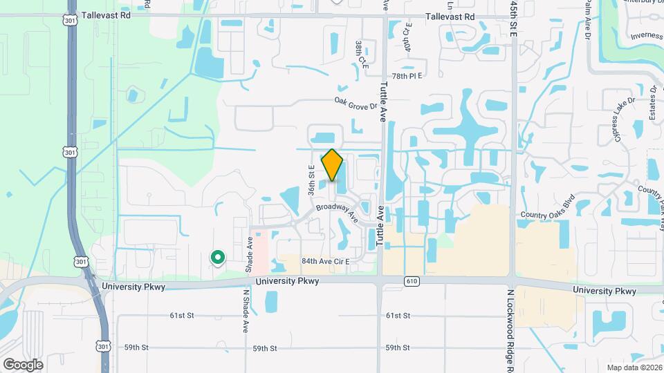 3736 82nd Ave Cir E Map and Location Details