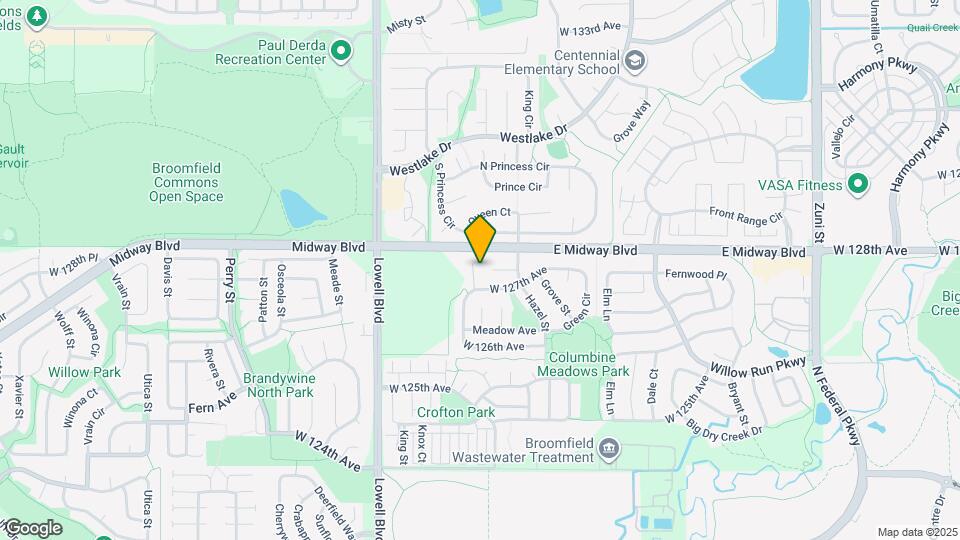 12708 Julian Ct Map and Location Details