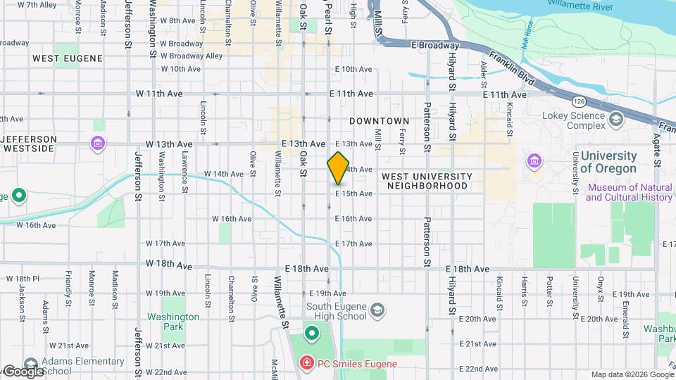 237 E 15th Ave Map and Location Details