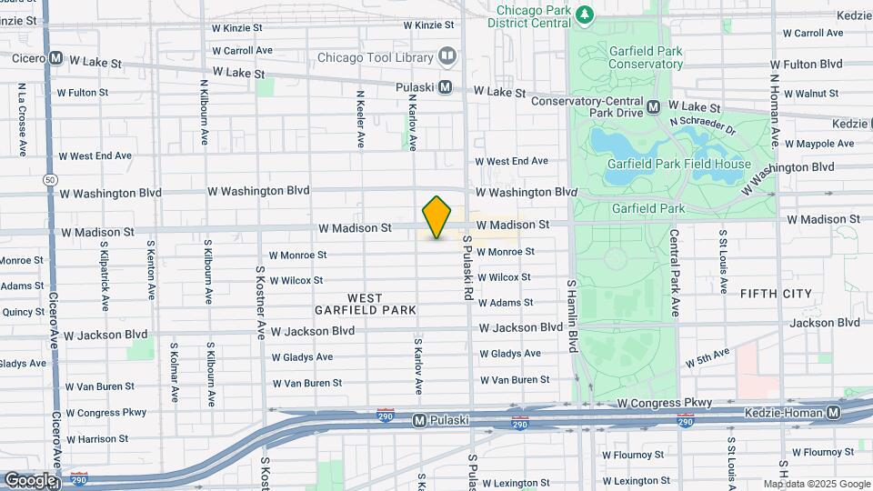 4036 W Monroe St Mapa y Detalles de la Ubicación