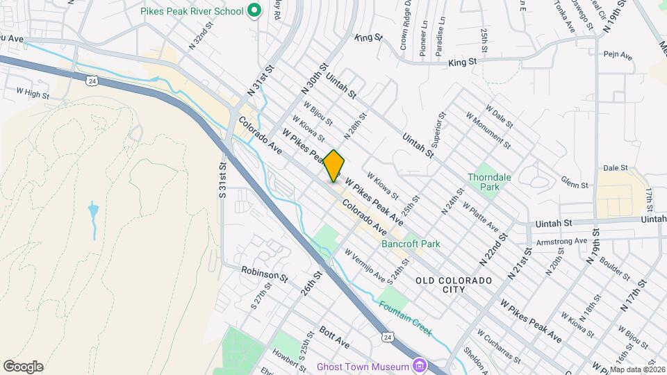 2712 W Colorado Ave Map and Location Details