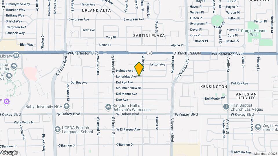 5309 Longridge Ave Map and Location Details