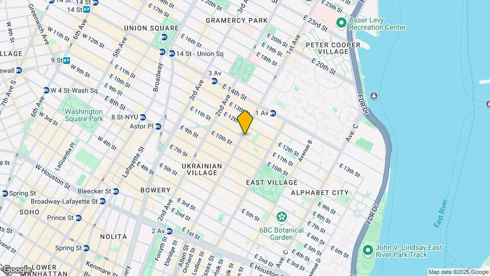 402 E 11th St Mapa y Detalles de la Ubicación