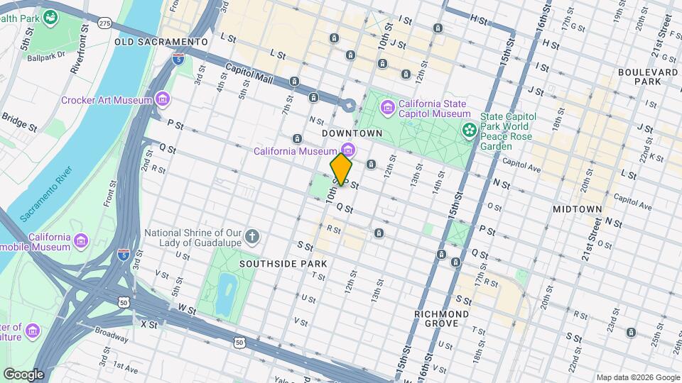 1635 10th St Map and Location Details