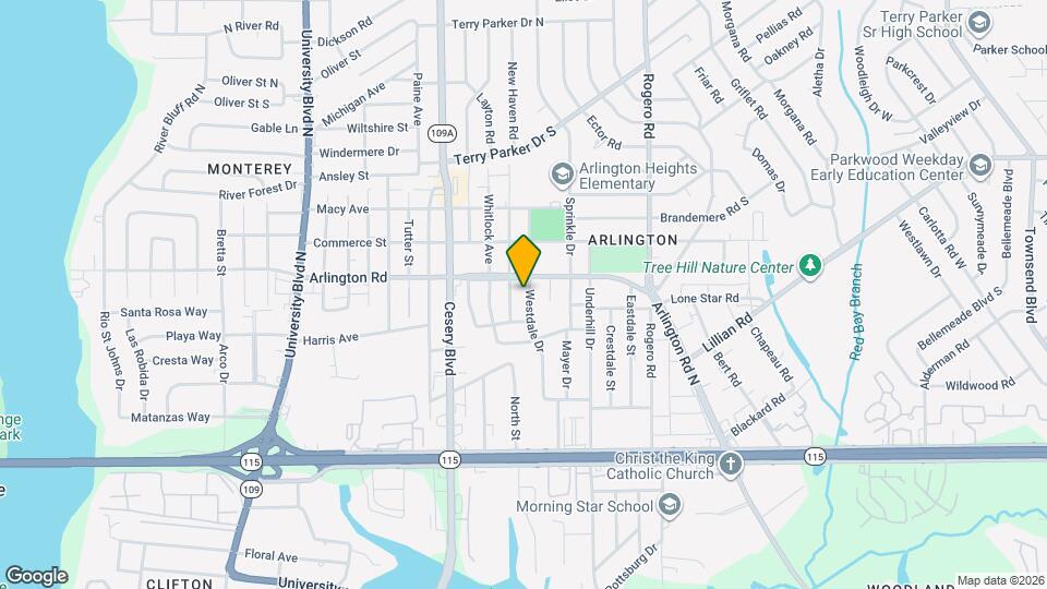 1222 Westdale Dr Map and Location Details