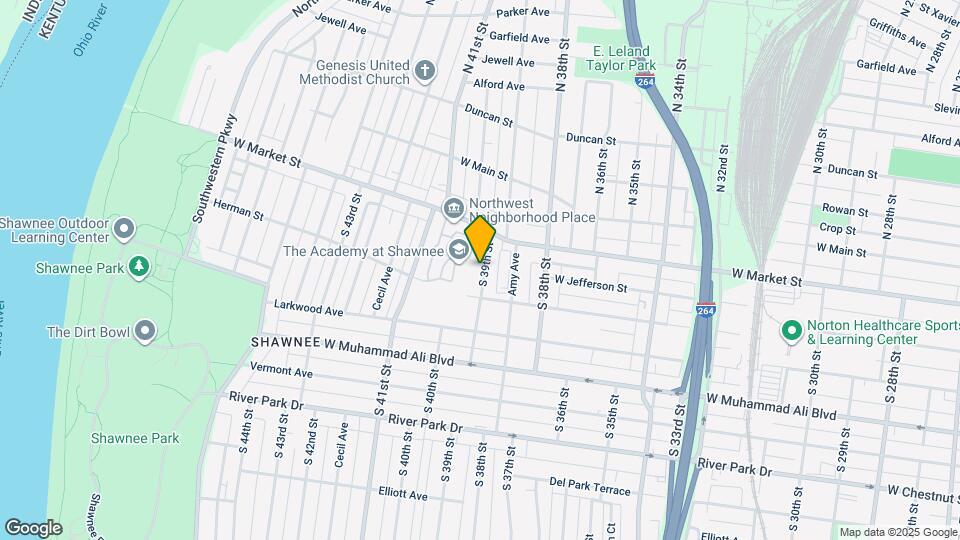 234 S 39th St Map and Location Details
