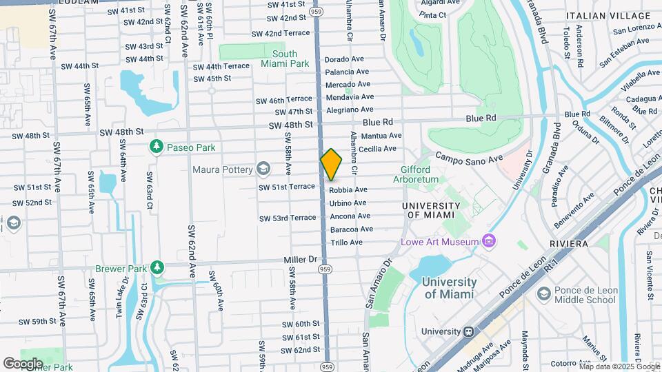 1535 Robbia Ave Map and Location Details