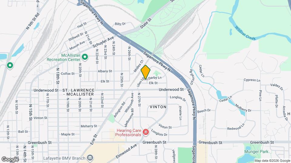 2800 Darby Ln Mapa y Detalles de la Ubicación