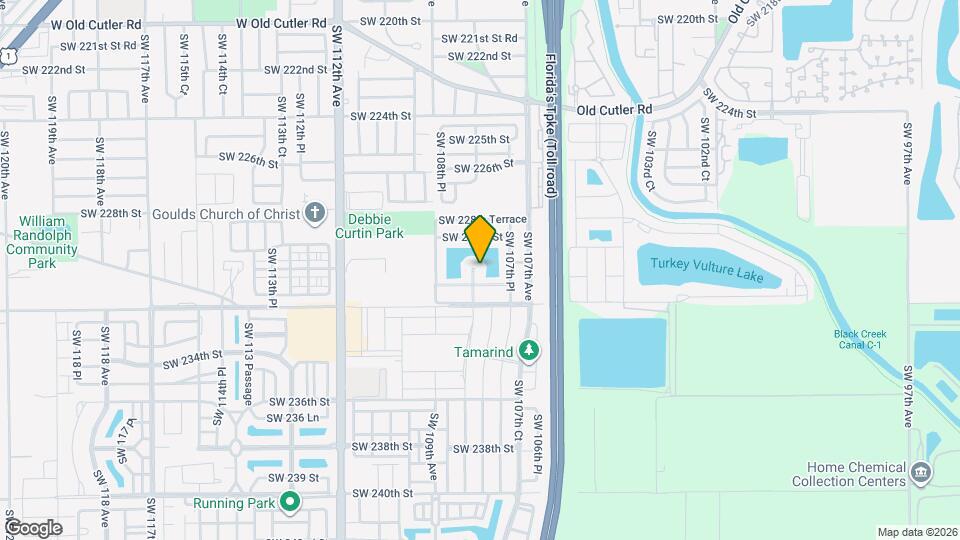23037 SW 108th Ct Map and Location Details