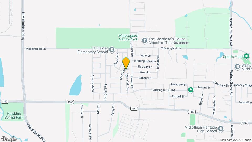 1000 Short Line Blvd Map and Location Details