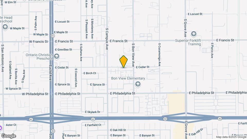 810 E Cedar St Mapa y Detalles de la Ubicación