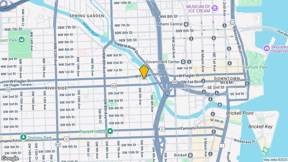 10 SW South River Dr Map and Location Details