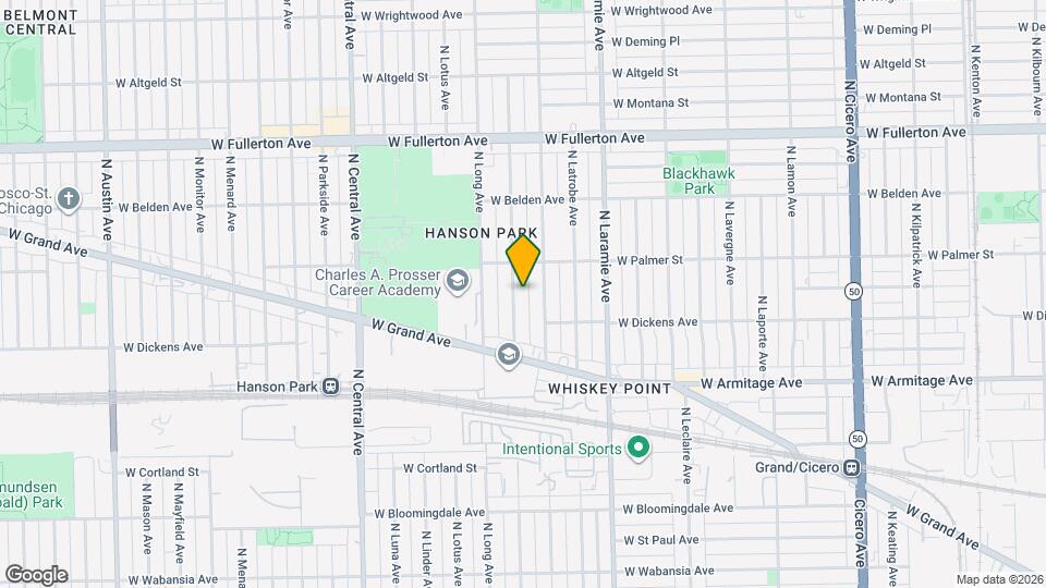 2131 N Lorel Ave Map and Location Details