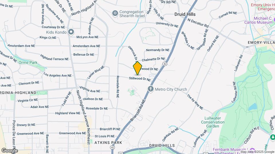 1280 Stillwood Dr NE Map and Location Details