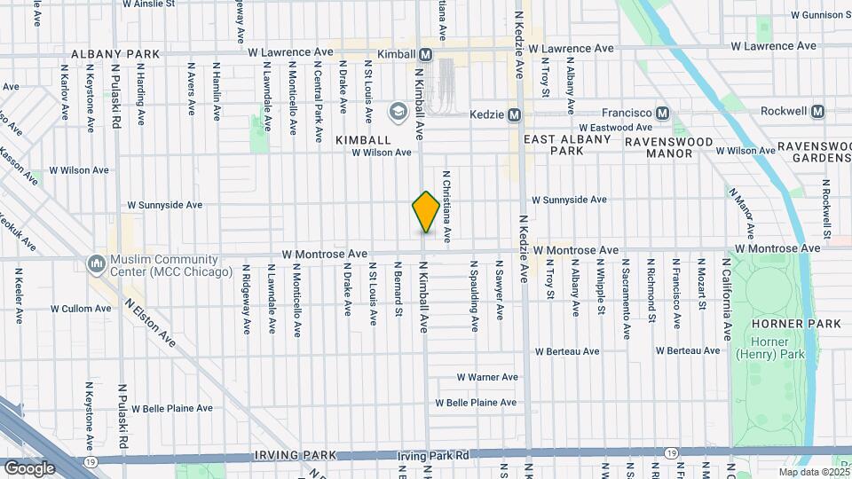 4411 N Kimball Ave Map and Location Details