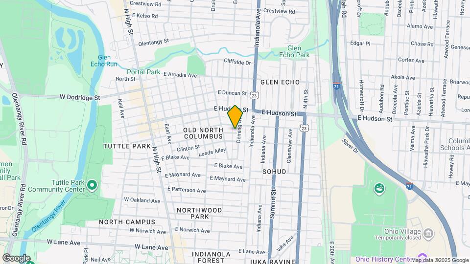 2485 Deming Ave Map and Location Details