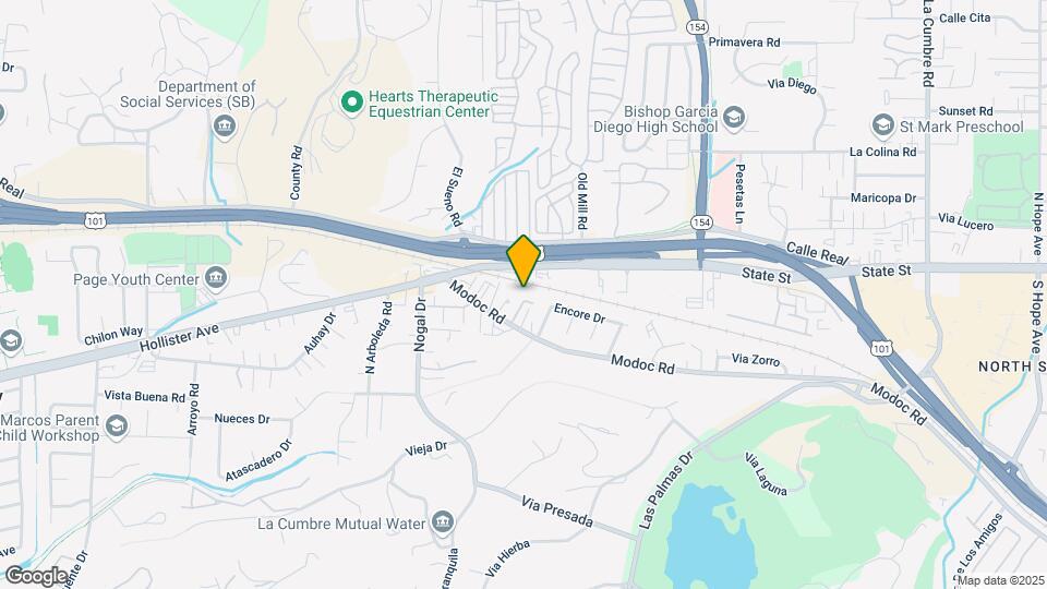 4320 Modoc Rd Map and Location Details