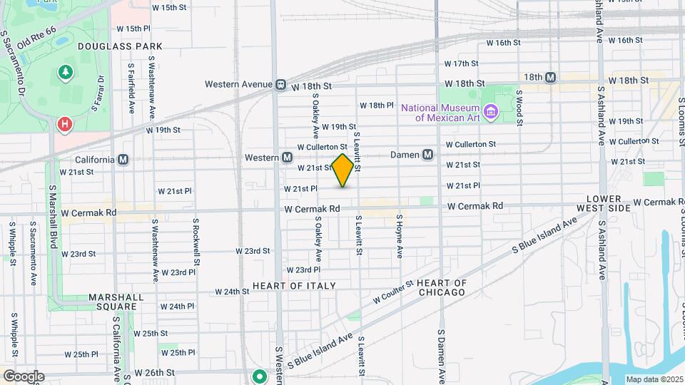 2221 W 21st Pl Mapa y Detalles de la Ubicación
