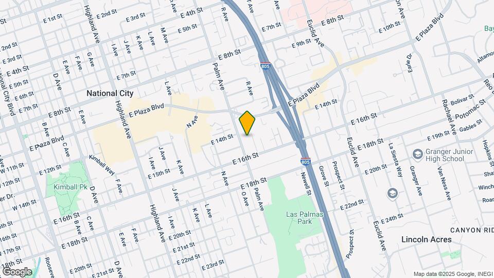 1436 Q Ave Mapa y Detalles de la Ubicación