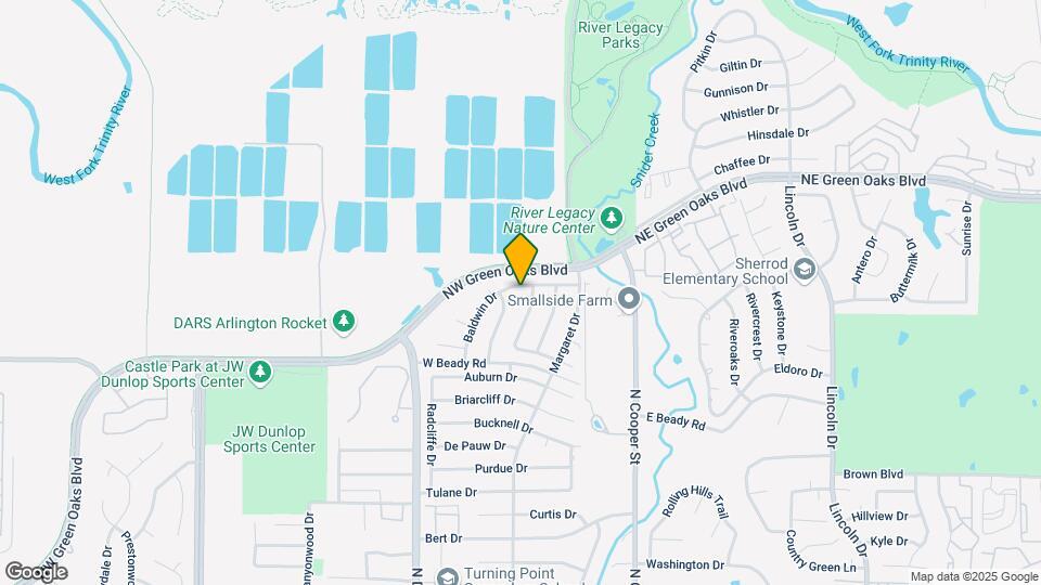1020 Baldwin Dr Map and Location Details
