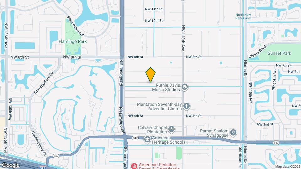 12100 NW 6th St Map and Location Details